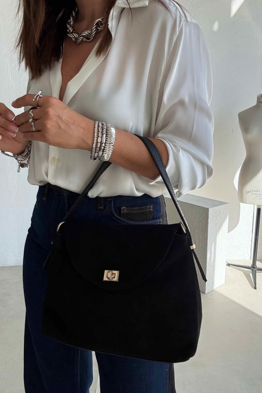 Kiara SUEDE BAG (050)