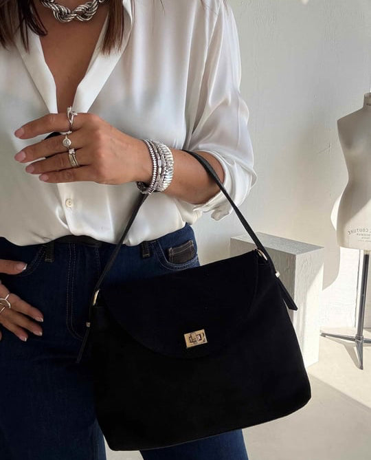 Kiara SUEDE BAG (050)